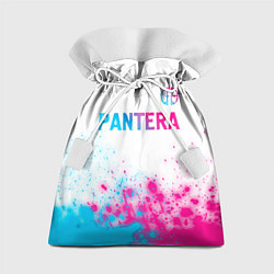 Мешок для подарков Pantera neon gradient style посередине, цвет: 3D-принт