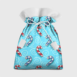 Подарочный мешок Новогодний леденец трость