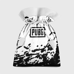 Мешок для подарков PUBG black color splash game, цвет: 3D-принт