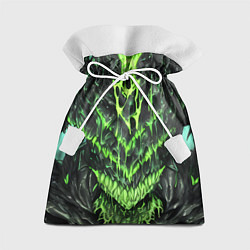 Мешок для подарков Green slime, цвет: 3D-принт