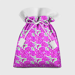 Подарочный мешок Розовая гжель