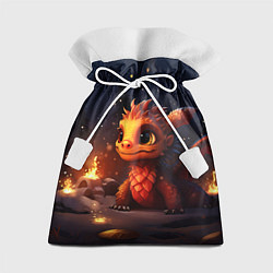 Подарочный мешок Сияющий ледяной дракон