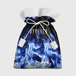 Подарочный мешок Stalker огненный синий стиль
