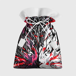 Подарочный мешок Адский разлом красный