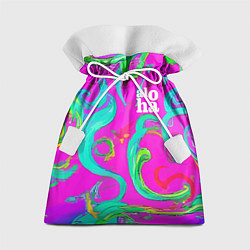 Мешок для подарков Abstract floral pattern - aloha, цвет: 3D-принт