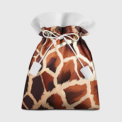 Мешок для подарков Пятнистый мех жирафа, цвет: 3D-принт