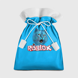 Подарочный мешок Roblox синий кот