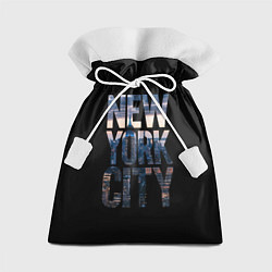 Мешок для подарков New York City - USA, цвет: 3D-принт