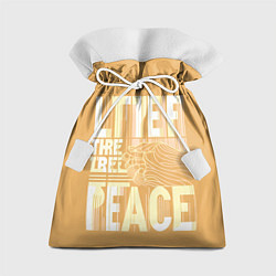 Мешок для подарков Let there be peace, цвет: 3D-принт