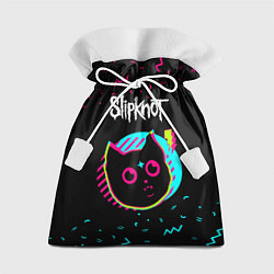 Мешок для подарков Slipknot - rock star cat, цвет: 3D-принт