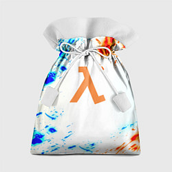 Мешок для подарков Half life ржавые краски фримен, цвет: 3D-принт