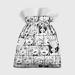 Подарочный мешок Ahegao pattern