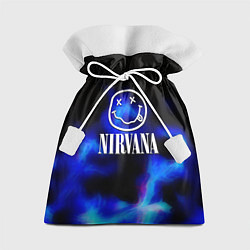Мешок для подарков Nirvana flame ghost steel, цвет: 3D-принт