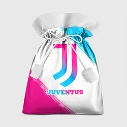 Подарочный мешок Juventus neon gradient style