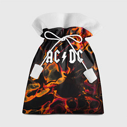 Мешок для подарков AC DC red lava, цвет: 3D-принт