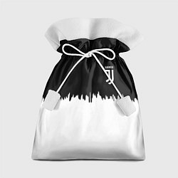 Мешок для подарков Juventus белый огонь текстура, цвет: 3D-принт