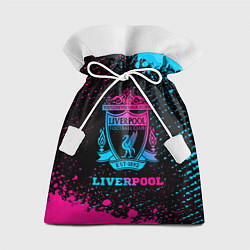 Подарочный мешок Liverpool - neon gradient