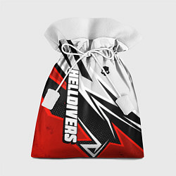 Мешок для подарков Helldivers 2: White x Red, цвет: 3D-принт
