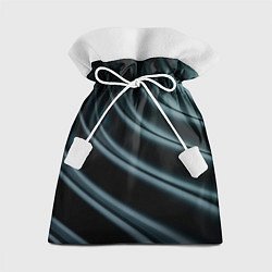 Мешок для подарков Темная волна, цвет: 3D-принт