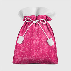Подарочный мешок Яркий розовый абстракция