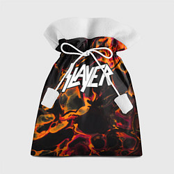 Мешок для подарков Slayer red lava, цвет: 3D-принт