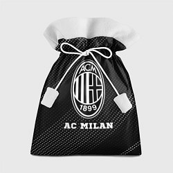 Подарочный мешок AC Milan sport на темном фоне