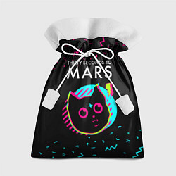 Подарочный мешок Thirty Seconds to Mars - rock star cat