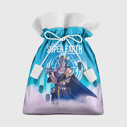 Мешок для подарков Helldivers 2: Super Earth, цвет: 3D-принт
