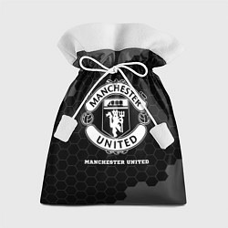 Подарочный мешок Manchester United sport на темном фоне