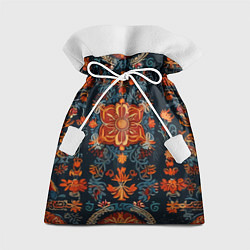 Мешок для подарков Текстуры в славянском стиле, цвет: 3D-принт