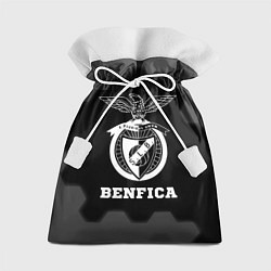 Мешок для подарков Benfica sport на темном фоне, цвет: 3D-принт