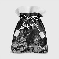 Мешок для подарков Tottenham black graphite, цвет: 3D-принт
