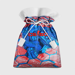 Мешок для подарков Скоростной зверь скин кс го, цвет: 3D-принт