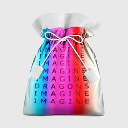 Подарочный мешок Imagine Dragons neon rock