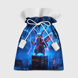 Мешок для подарков Пикачу в роли Годзиллы - неоновое свечение, цвет: 3D-принт