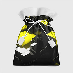 Мешок для подарков Абстракция обман зрения, цвет: 3D-принт