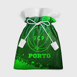 Подарочный мешок Porto - green gradient