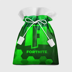 Подарочный мешок Fortnite - green gradient