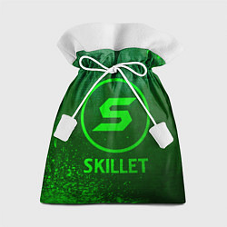 Подарочный мешок Skillet - green gradient