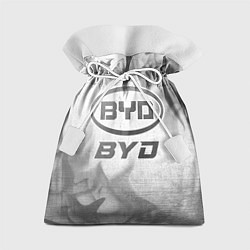 Подарочный мешок BYD - white gradient