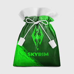 Подарочный мешок Skyrim - green gradient