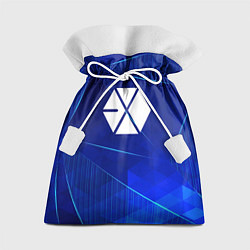 Подарочный мешок Exo blue poly