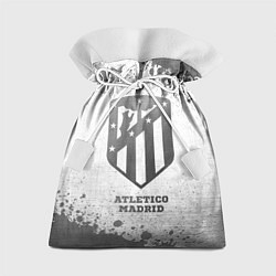 Мешок для подарков Atletico Madrid - white gradient, цвет: 3D-принт