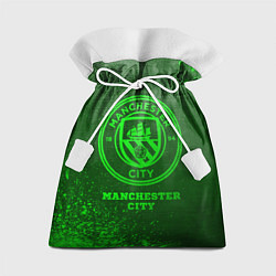 Подарочный мешок Manchester City - green gradient