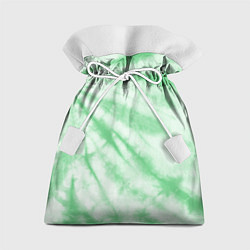 Мешок для подарков Салатовый тай дай, цвет: 3D-принт