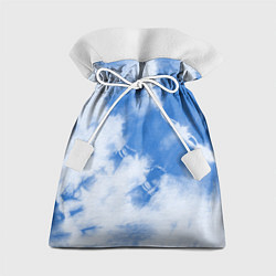 Мешок для подарков Синий тай дай, цвет: 3D-принт