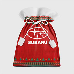 Подарочный мешок Subaru new year