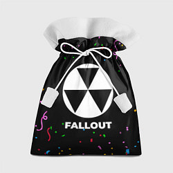 Мешок для подарков Fallout конфети, цвет: 3D-принт