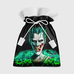 Мешок для подарков Безумный клоун Джокер, цвет: 3D-принт