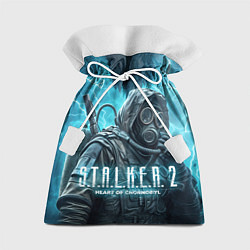 Мешок для подарков S t a l k e r 2 heart of Chornobyl, цвет: 3D-принт